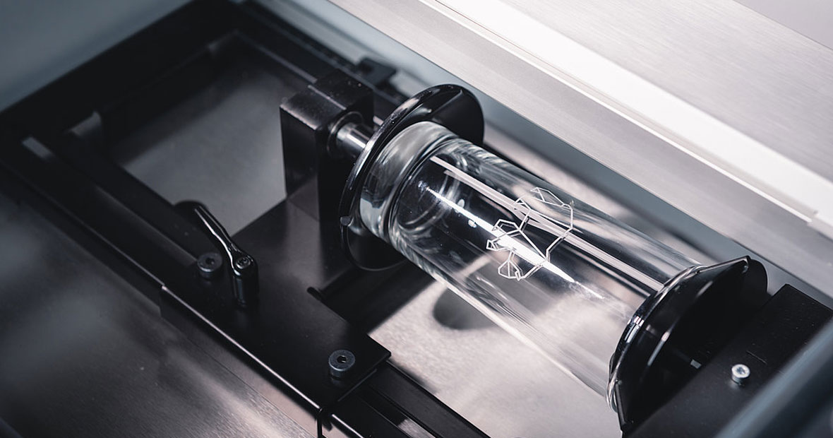 gravure laser sur verre